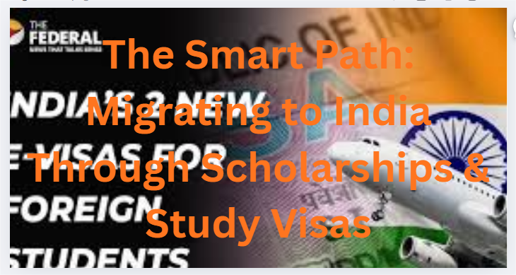 The Smart Path: Migrating to India Through Scholarships & Study Visas