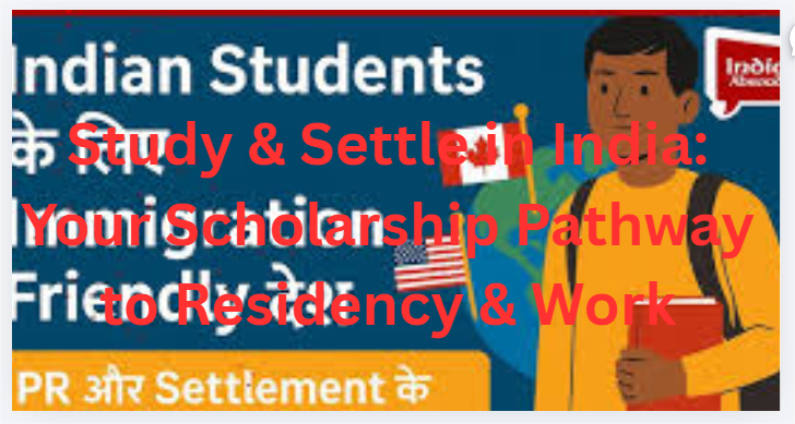 Study & Settle in India: Your Scholarship Pathway to Residency & Work